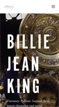 Mobile Screenshot of billiejeanking.com